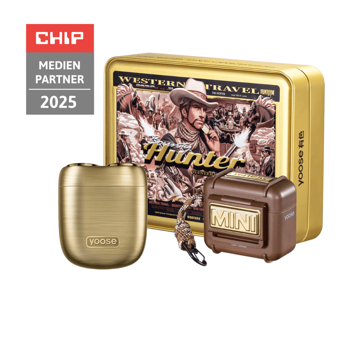 yoose Bounty Hunter Mini Electric Shaver/Electric Razor Gift Set - yoose EU