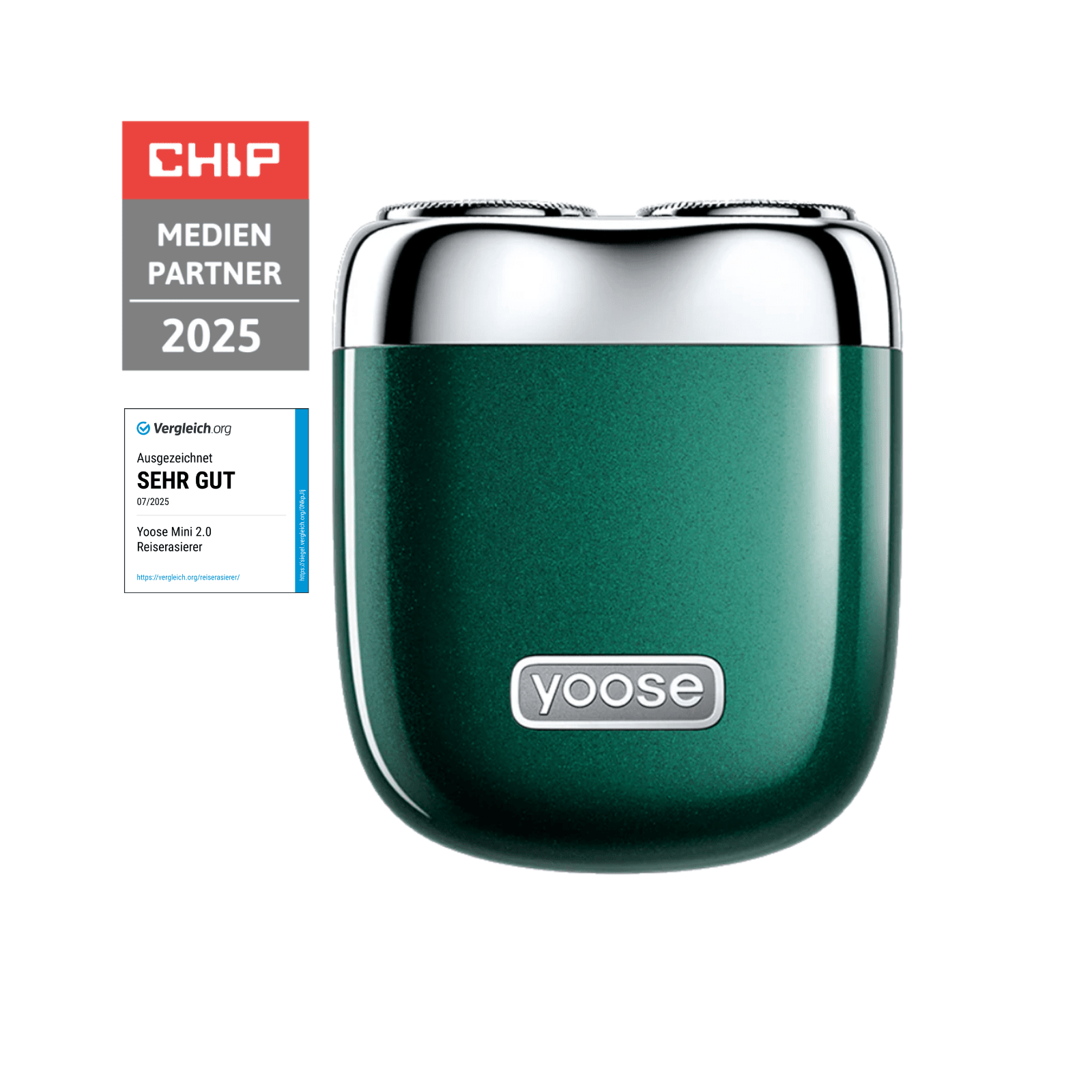 yoose Portable Alloy Electric Shaver/Electric Razor Mini 2.0 - yoose EU