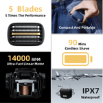 Yoose Razor yoose Portable Alloy Electric Shaver/Electric Razor MINI 5 – yoose EU